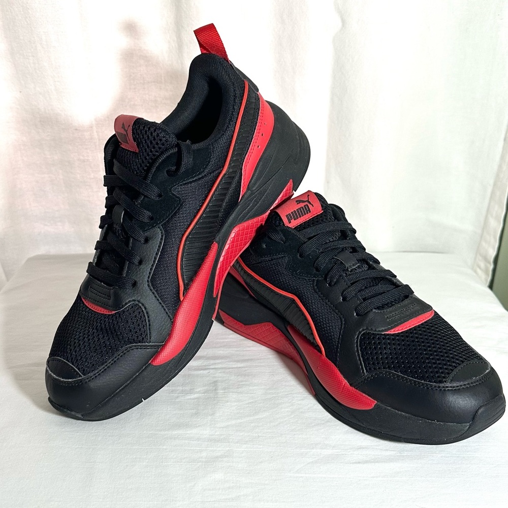 PUMA.
Puma X-Ray Black Mesh Low Top Lace Up Lifestyle
Sneakers Shoes
